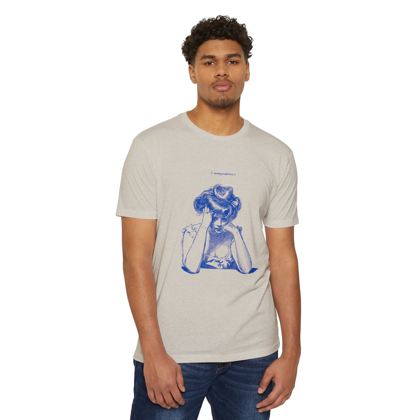Vintage-Inspired Unisex CVC Jersey T-Shirt - 'I Worry About Things' Graphic Tee