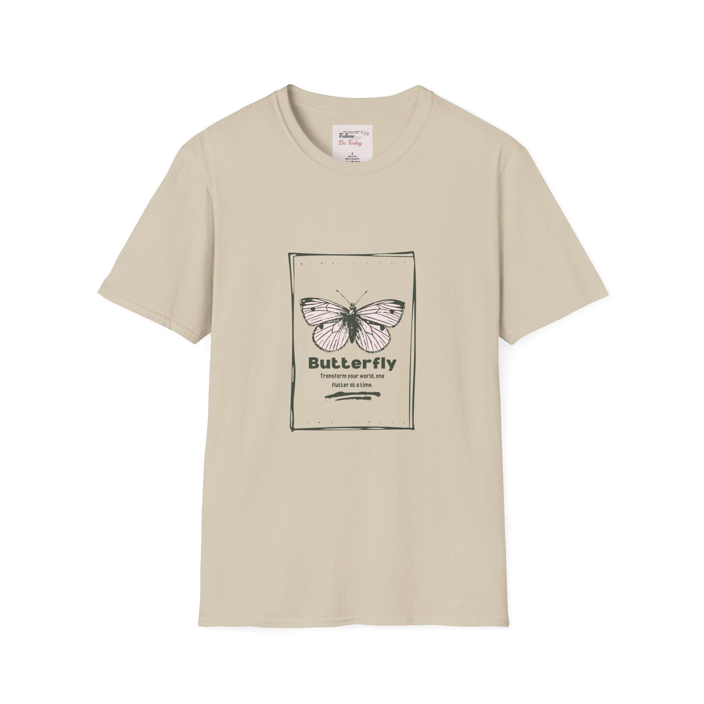 Butterfly Graphic Unisex T-Shirt - Nature-Inspired Casual Wear