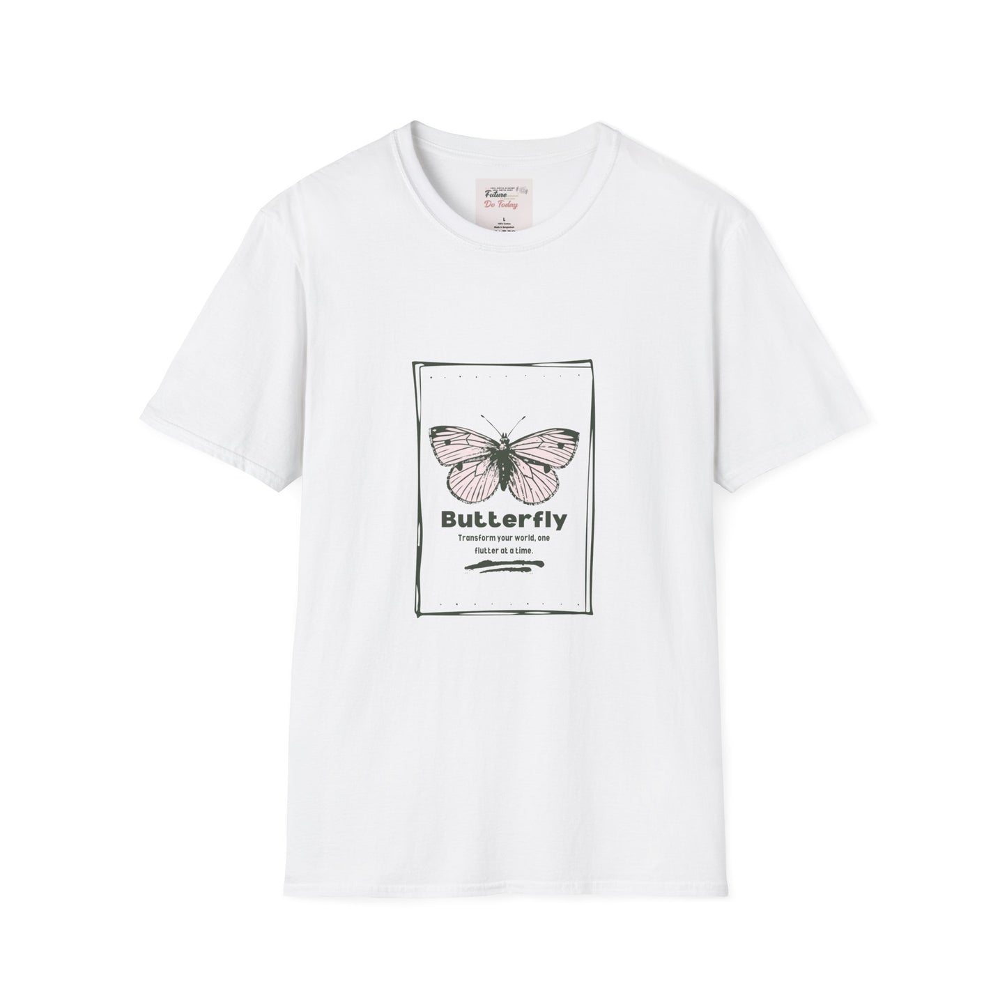Butterfly Graphic Unisex T-Shirt - Nature-Inspired Casual Wear