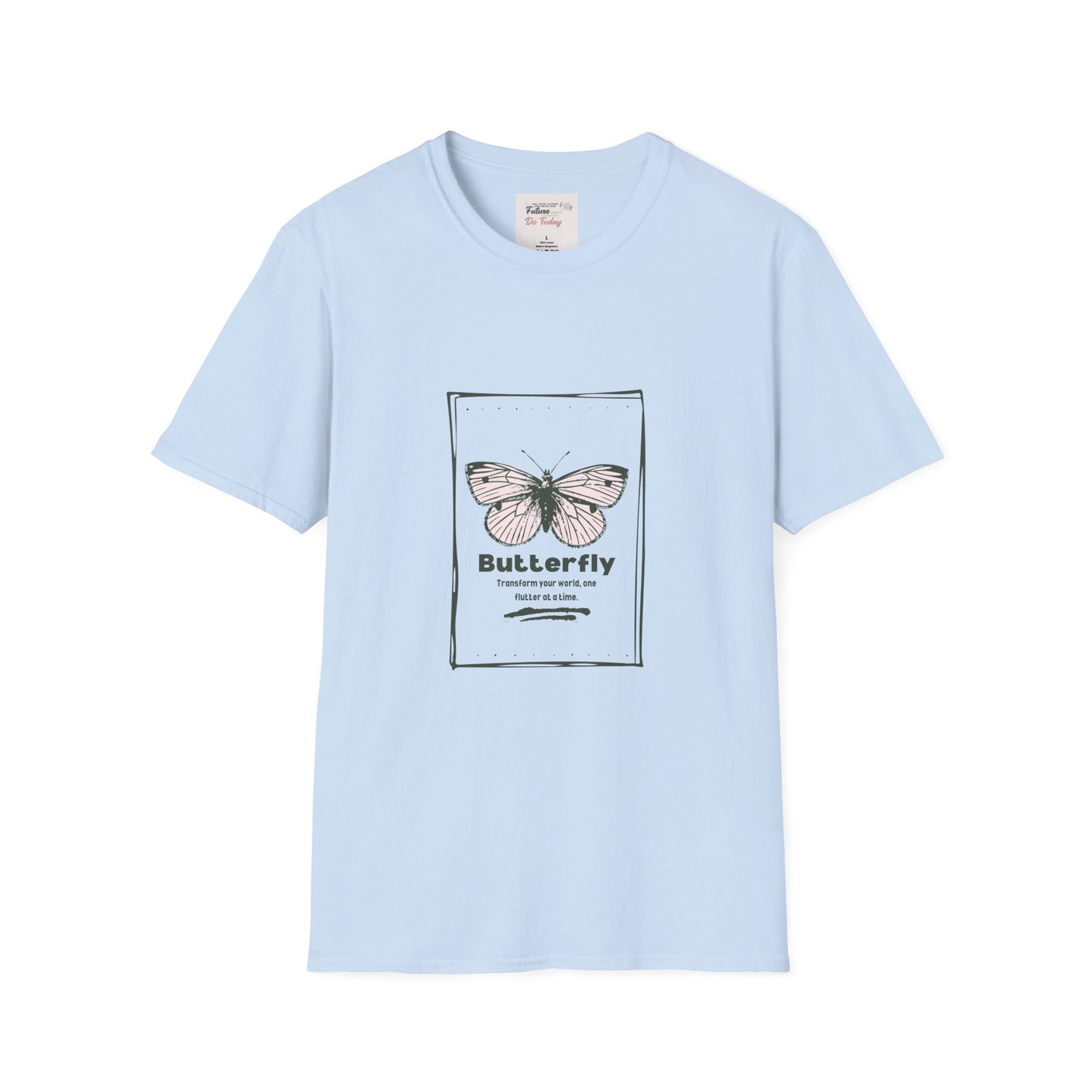 Butterfly Graphic Unisex T-Shirt - Nature-Inspired Casual Wear