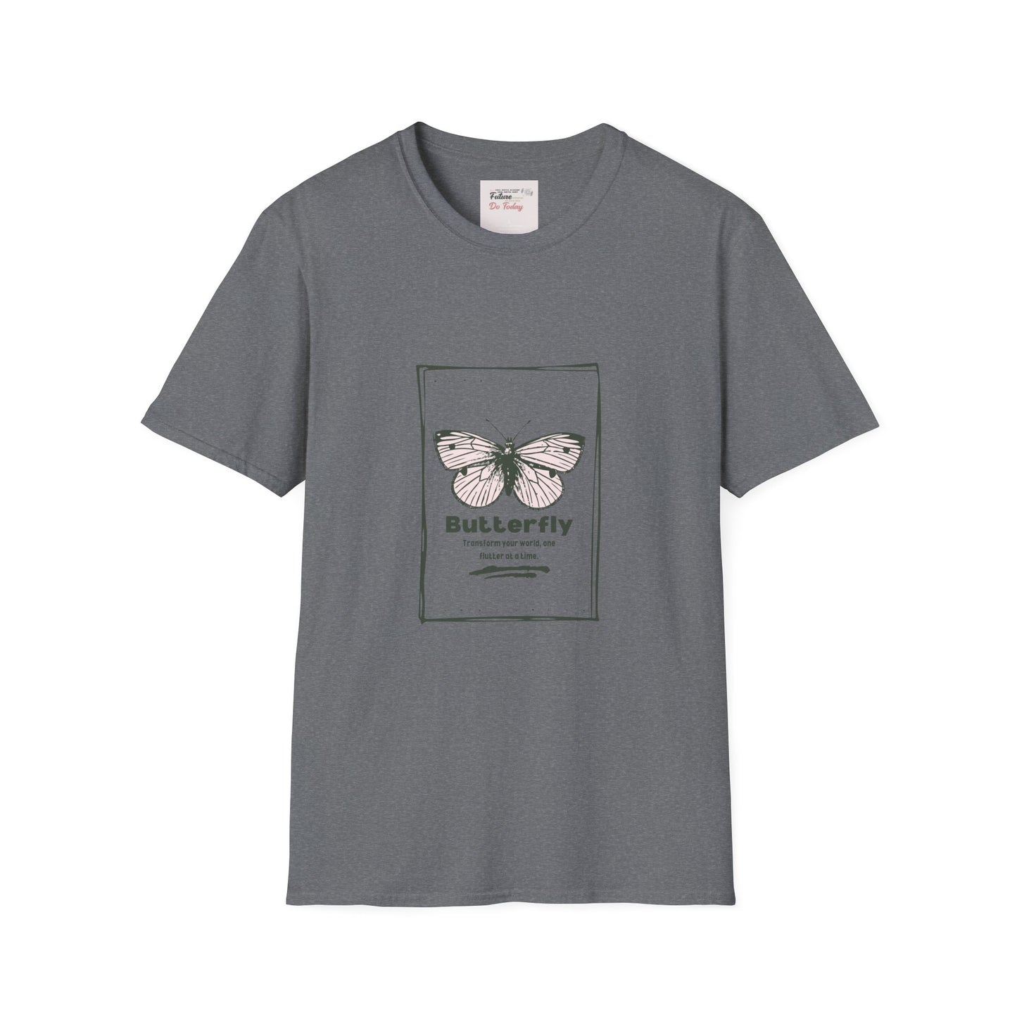 Butterfly Graphic Unisex T-Shirt - Nature-Inspired Casual Wear