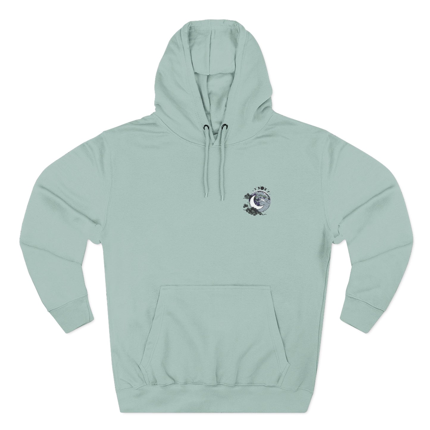 Three-Panel Fleece Hoodie