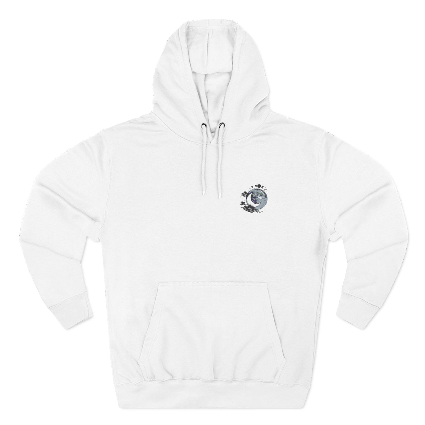 Three-Panel Fleece Hoodie