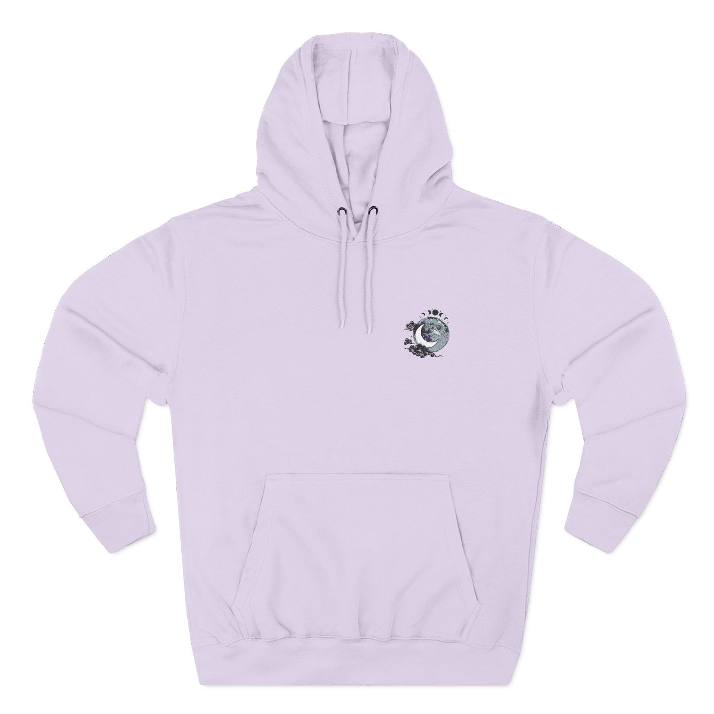 Three-Panel Fleece Hoodie