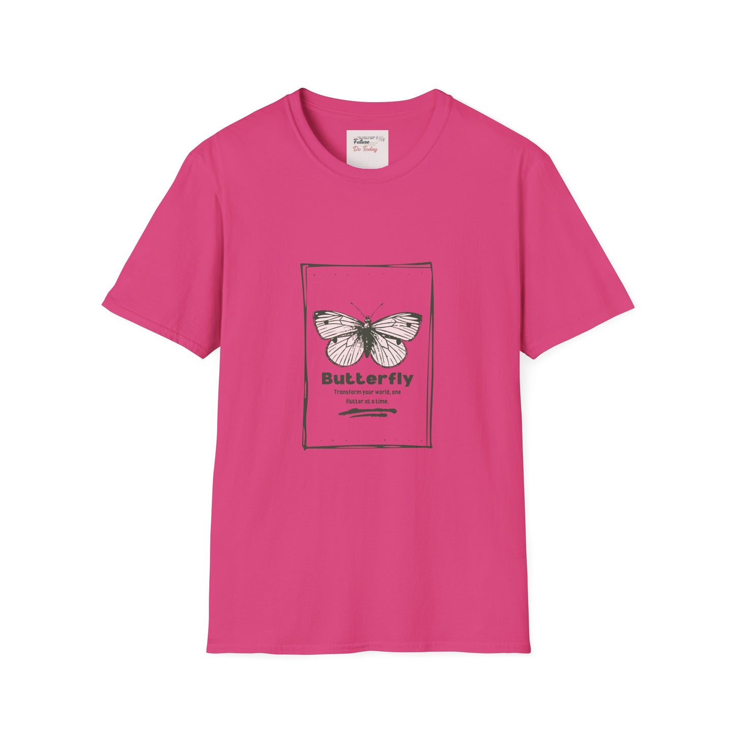 Butterfly Graphic Unisex T-Shirt - Nature-Inspired Casual Wear