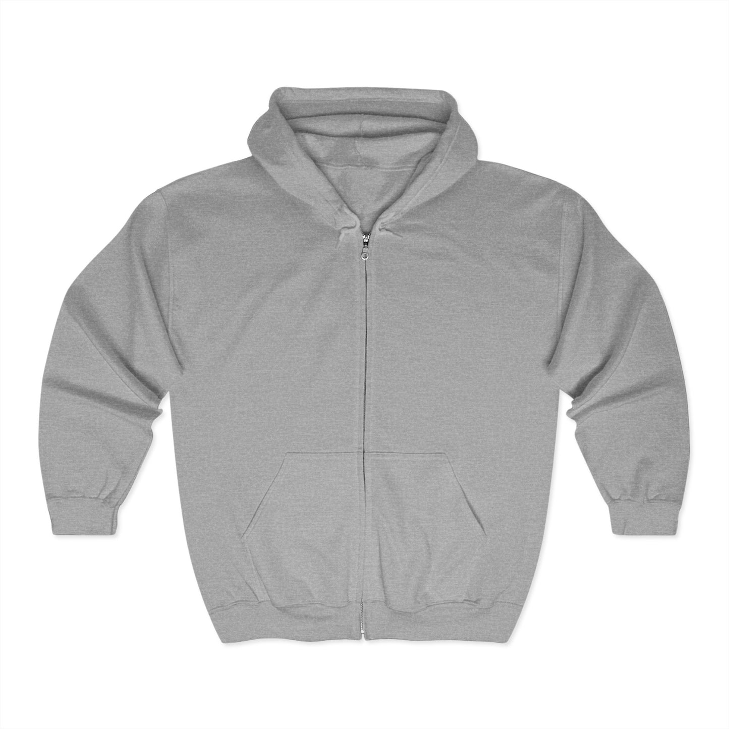 Inspirational Sun Design Full Zip Hoodie for Comfort and Motivation