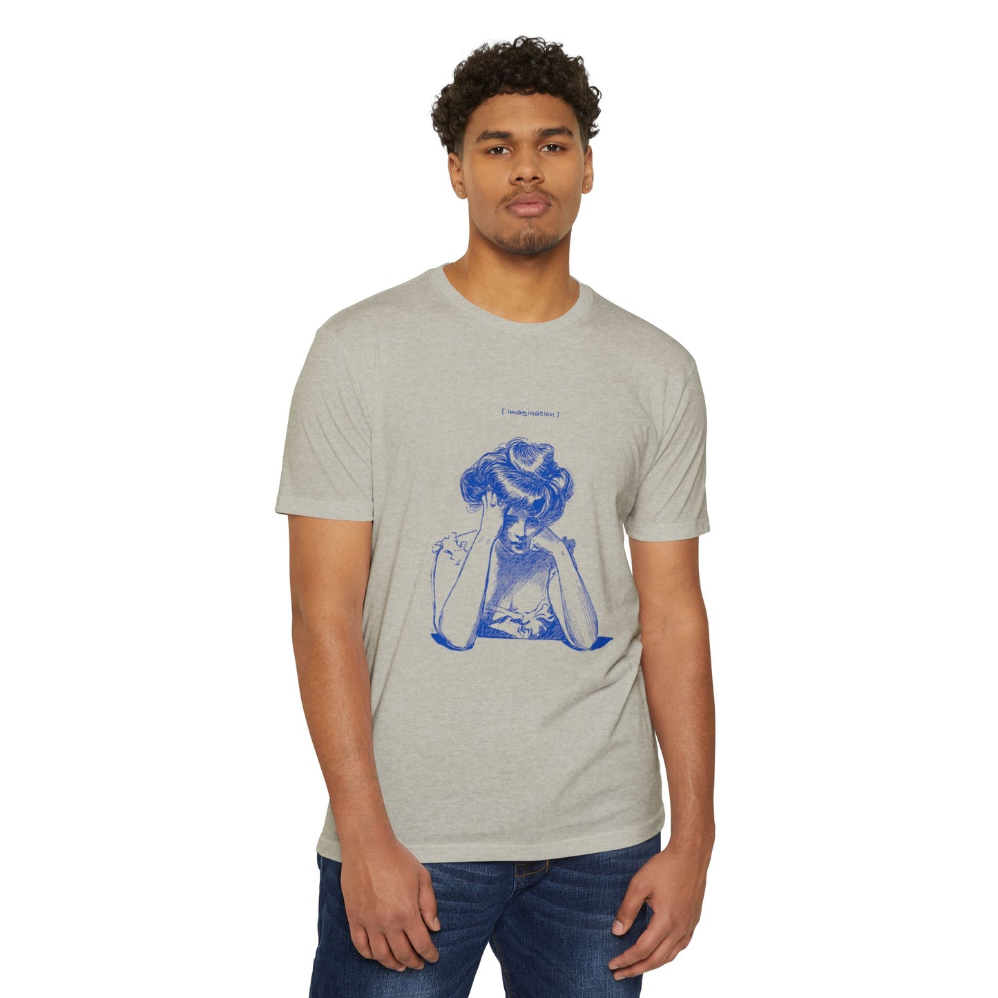 Vintage-Inspired Unisex CVC Jersey T-Shirt - 'I Worry About Things' Graphic Tee