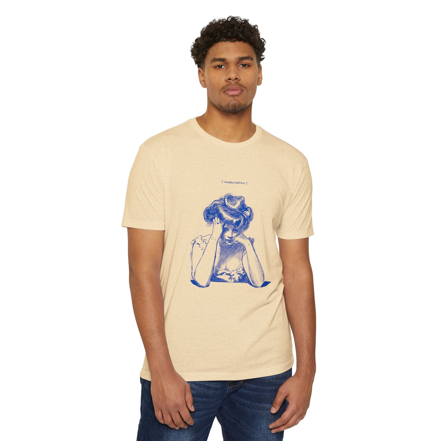 Vintage-Inspired Unisex CVC Jersey T-Shirt - 'I Worry About Things' Graphic Tee