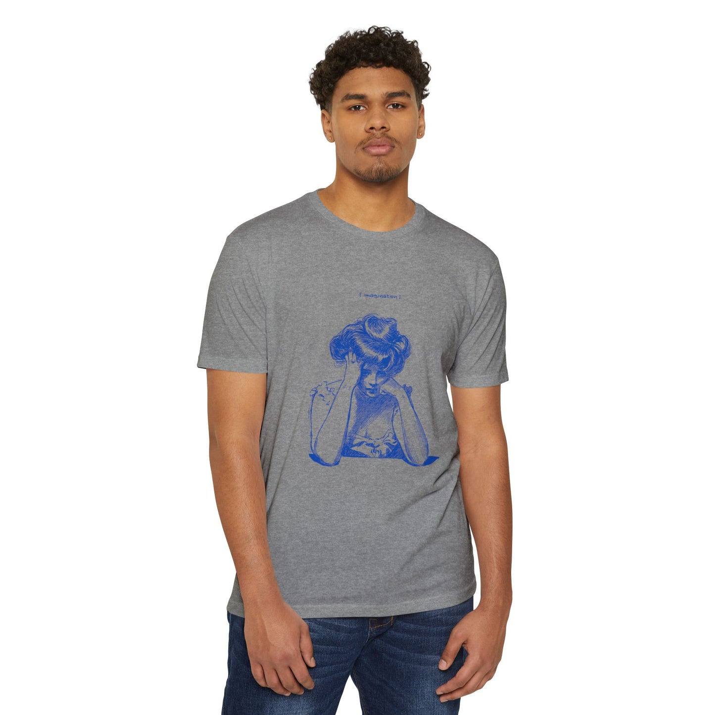 Vintage-Inspired Unisex CVC Jersey T-Shirt - 'I Worry About Things' Graphic Tee