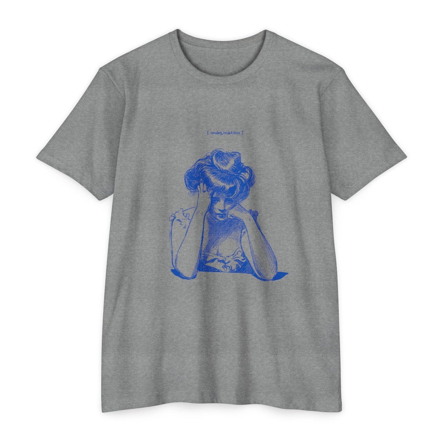 Vintage-Inspired Unisex CVC Jersey T-Shirt - 'I Worry About Things' Graphic Tee