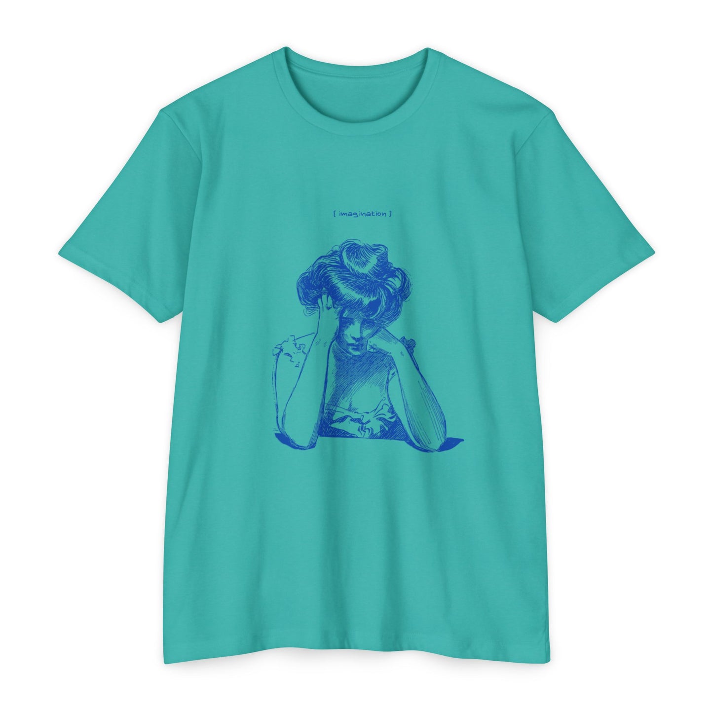 Vintage-Inspired Unisex CVC Jersey T-Shirt - 'I Worry About Things' Graphic Tee