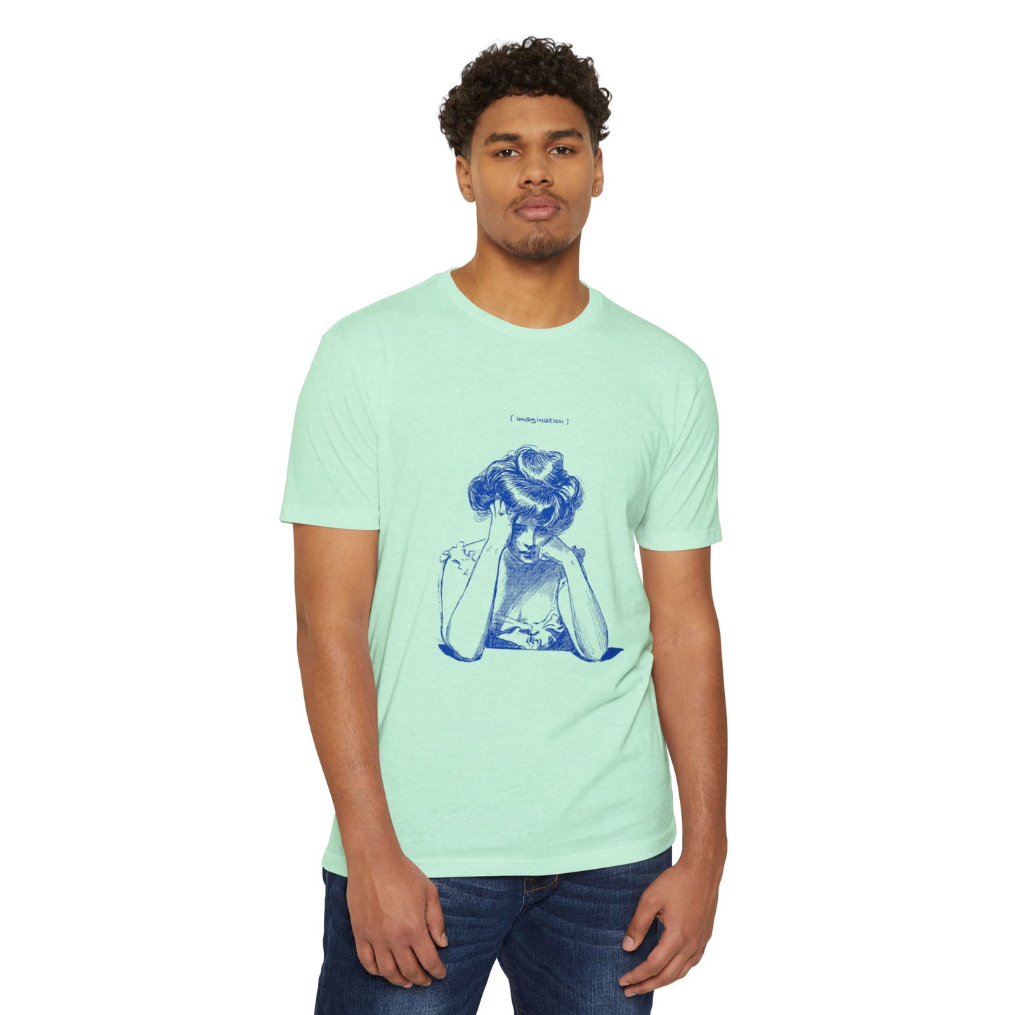 Vintage-Inspired Unisex CVC Jersey T-Shirt - 'I Worry About Things' Graphic Tee