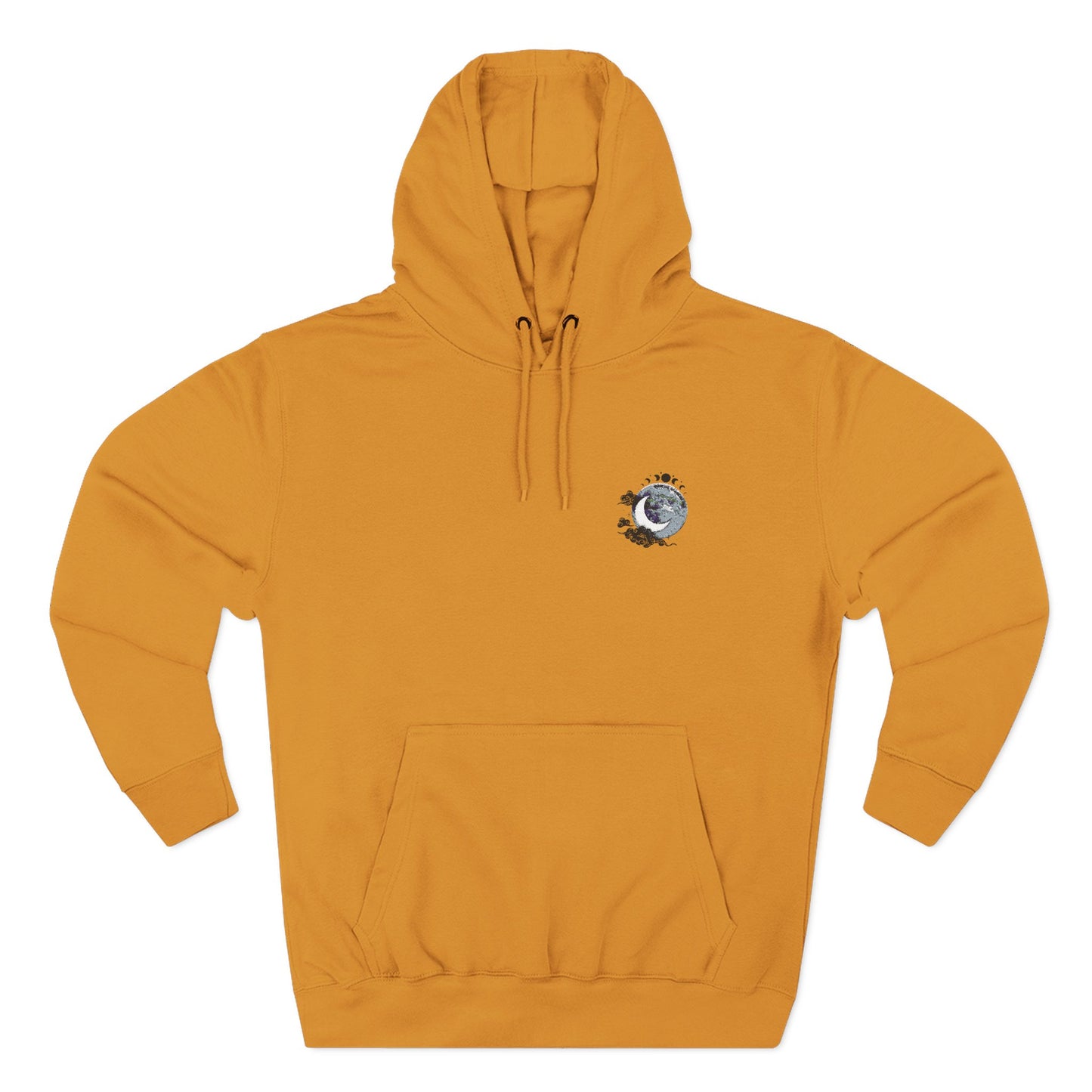 Three-Panel Fleece Hoodie