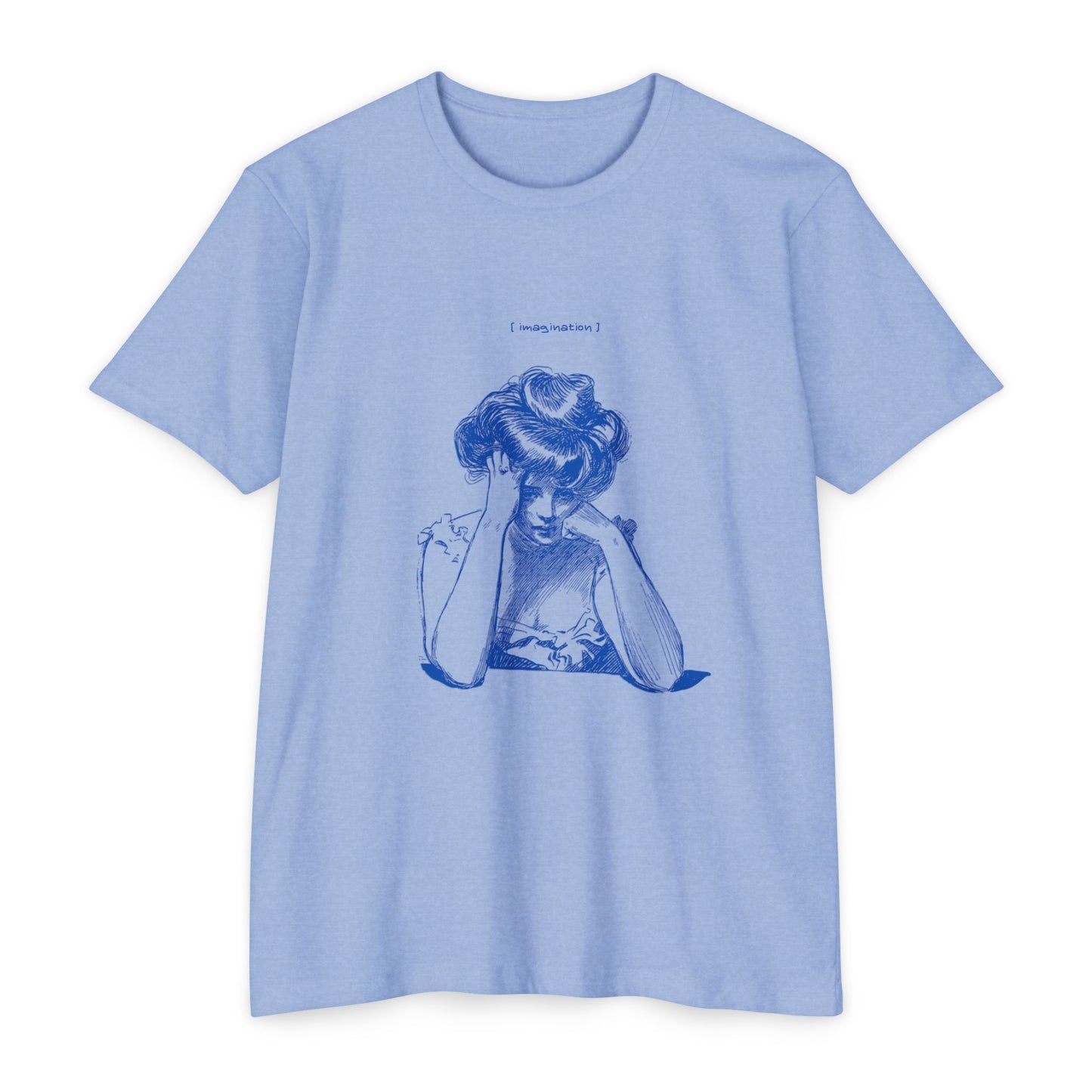 Vintage-Inspired Unisex CVC Jersey T-Shirt - 'I Worry About Things' Graphic Tee