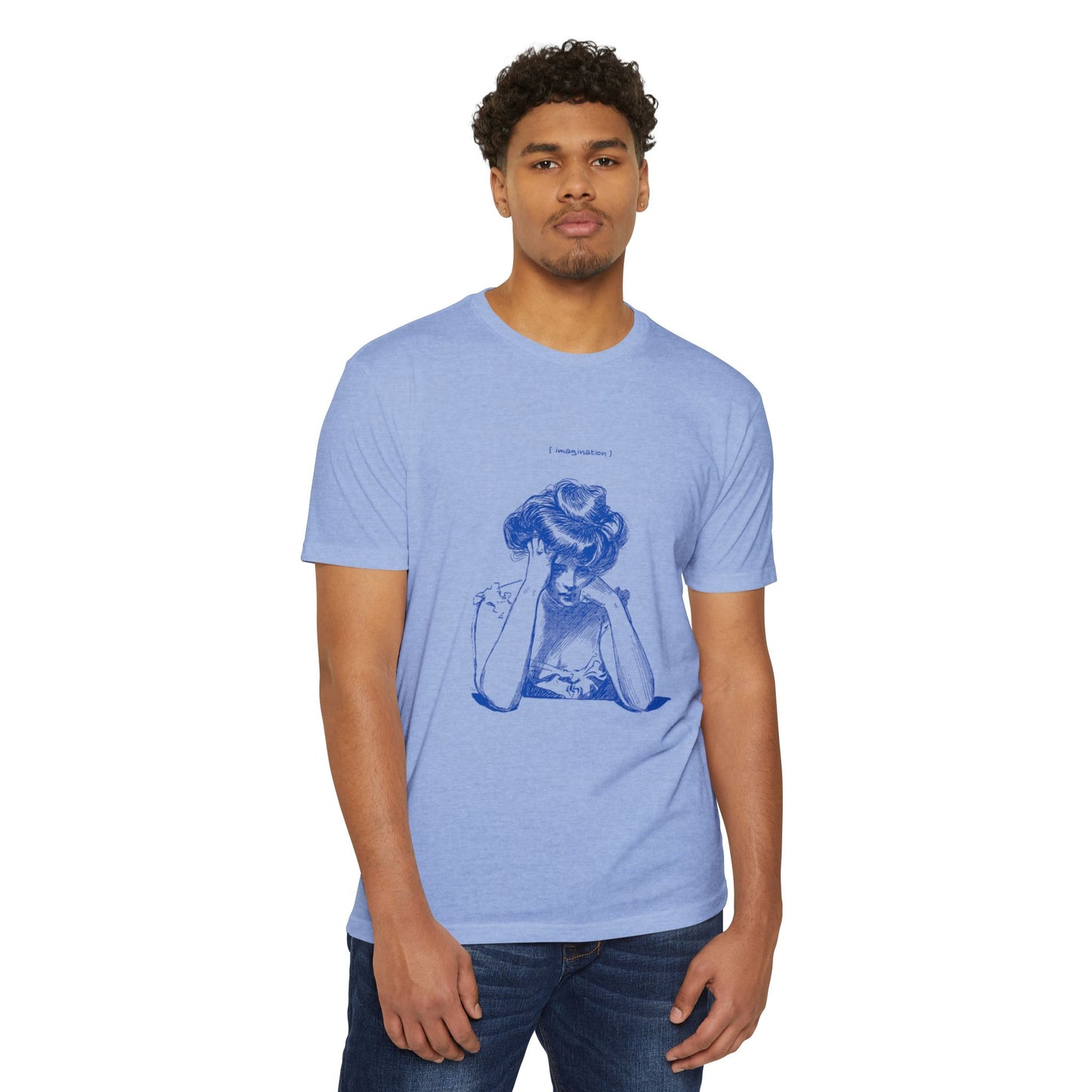 Vintage-Inspired Unisex CVC Jersey T-Shirt - 'I Worry About Things' Graphic Tee