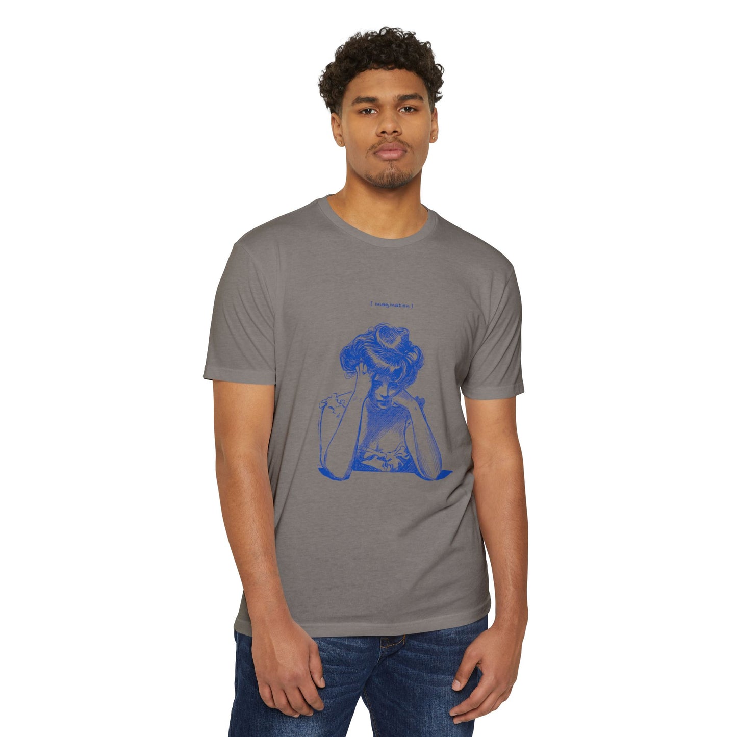 Vintage-Inspired Unisex CVC Jersey T-Shirt - 'I Worry About Things' Graphic Tee