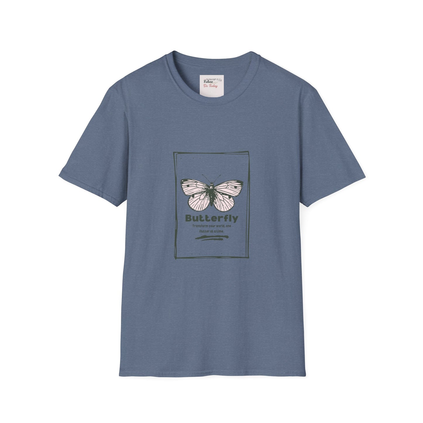 Butterfly Graphic Unisex T-Shirt - Nature-Inspired Casual Wear