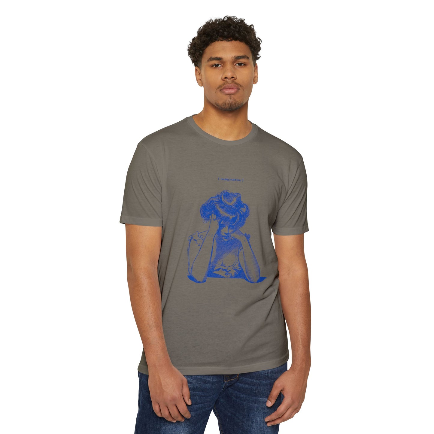 Vintage-Inspired Unisex CVC Jersey T-Shirt - 'I Worry About Things' Graphic Tee
