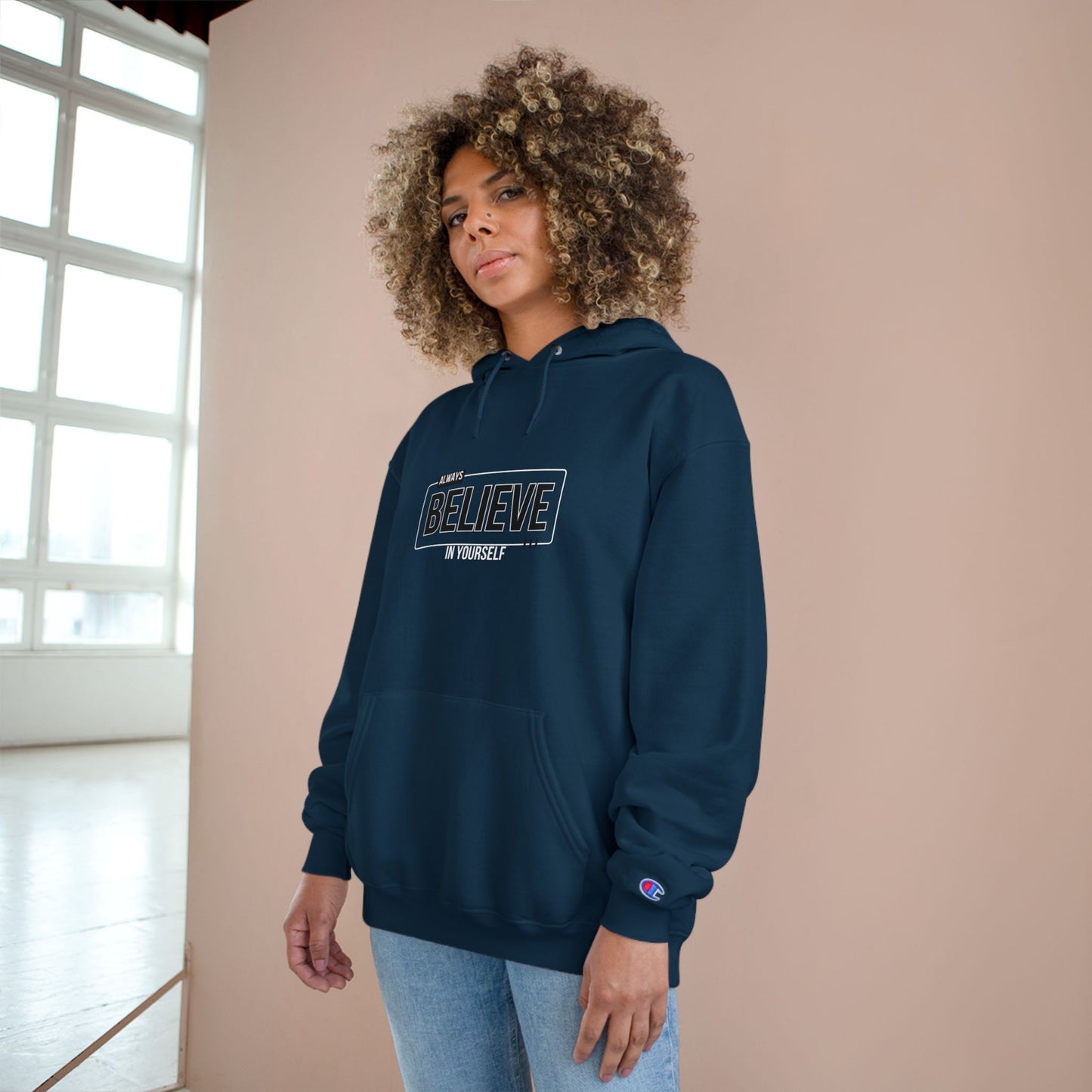 Inspirational 'Always Believe in Yourself' Hoodie for Motivation