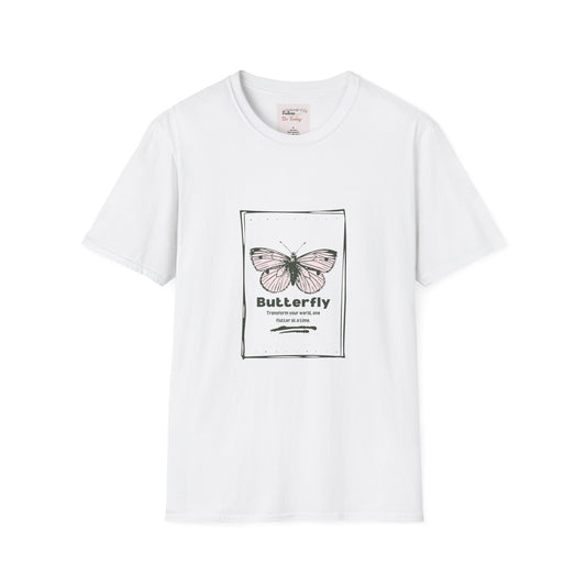 Butterfly Graphic Unisex T-Shirt - Nature-Inspired Casual Wear