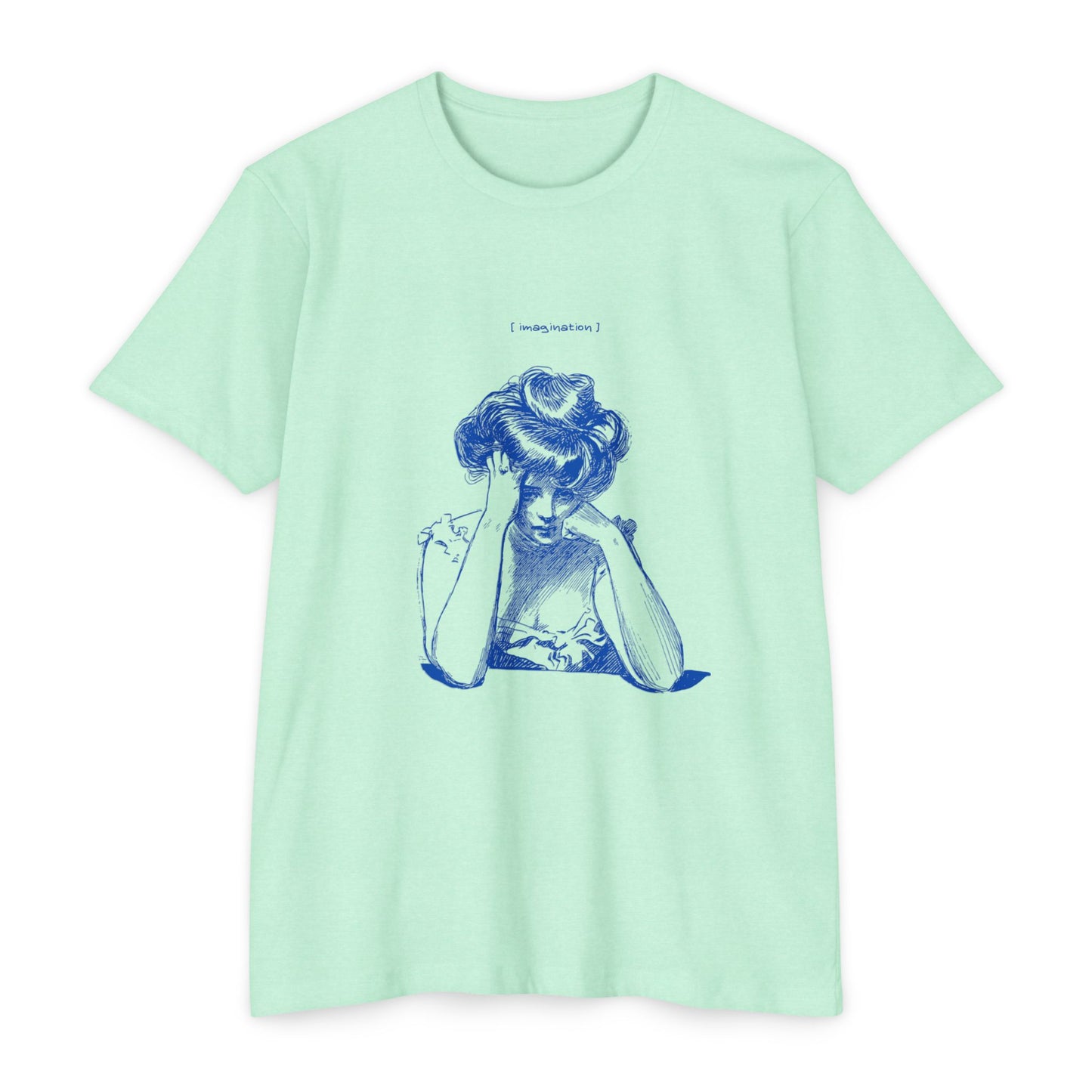 Vintage-Inspired Unisex CVC Jersey T-Shirt - 'I Worry About Things' Graphic Tee