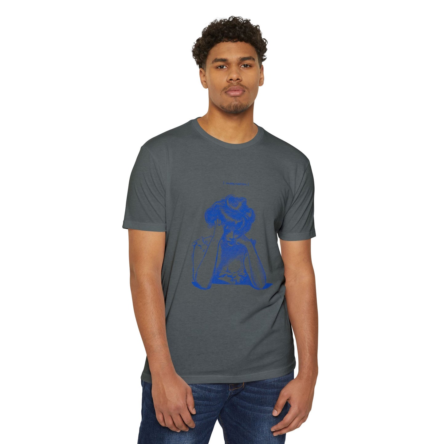 Vintage-Inspired Unisex CVC Jersey T-Shirt - 'I Worry About Things' Graphic Tee